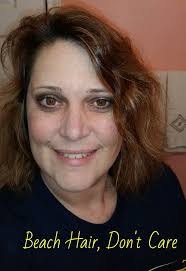 The confidence to let my hair go “beach”!