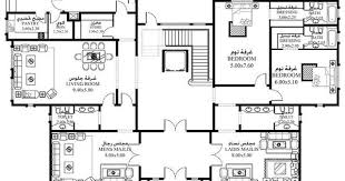 خرائط الفيلا 7 غرف 1 016 متر مربع طابقين سكن Model House Plan Square House Plans My House Plans