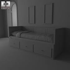 Perfect if you are tight on space. Ikea Hemnes Day Bed 3d Model Furniture On Hum3d