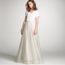 Ball Gown Jcrew 3 Casual Wedding Dress Wedding Dress Separates Two Piece Wedding Dress