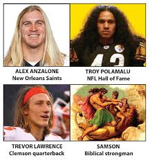 Polamalu was inducted into the pro football hall of fame in 2020, his first year of eligibility. Dinknesmith Com Today S Long Haired Male Athletes Would Make Samson Smile