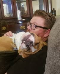 My sweet Hutchie Boy cross the rainbow bridge last night. My heart is  completely shattered 💔💔💔