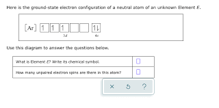 How many electrons does argon have. Here Is The Ground State Electron Configuration Of A Chegg Com