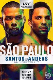 Watch ufc fight night vegas 30: Ufc Fight Night 137 Santos Vs Anders Movie Streaming Online Watch