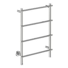 This free standing towel rail has a chrome finish and is crafted from durable metal with a stylish design that allows you to hang multiple towels on its six rails. Heated Towel Rail Rails Bathroom Cape Town Stiles