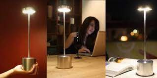 Shop through a wide selection of outdoor table lamps at amazon.com. Luxciole Cordless Led Lamp Enjoys Minimalist Yet Striking Design Hometone Home Automation And Smart Home Guide