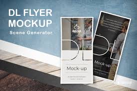 Download Dl Flyers Mockup Generator On Behance