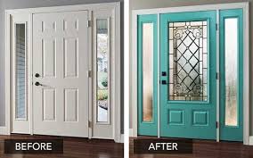The red brick house is designed from a high tech, local handmade perspective. Color Inspiration Teal Front Doors