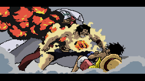 Luffy tells otama ace died, otama says luffy is liar, one piece ep 894, luffy & otama, luffy meets otama, one piece by eiichiro. Pixilart One Piece Ace S Death By Woof1woof1me1ca