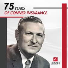 75 years ago, Clay Conner Sr. started Conner Insurance with a commitment to  meeting his clients' growing needs. A WWII veteran and Duke graduate,  Clay's experience as a soldier—missing in action for