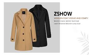 Shein boys single breasted flap pocket teddy coat. Amazon Com Zshow Women S Single Breasted Solid Color Classic Pea Coat Clothing