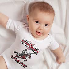 Personalised My 1st St Georges Day Knight Babygrow George's Baby First Vest  Boys