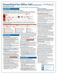 Buy Powerpoint For Office 365 Quick Reference Cards In 2020 Reference Cards Microsoft Powerpoint Training Tutorial