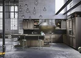Right next to it is the large dining table, staged by. Industrial Style In Kitchen Design Snaidero