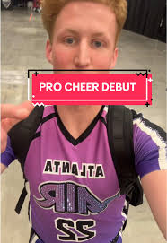 Pro cheer debut ✅ . . #procheer #pcl #procheerleague #atlair #22