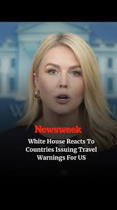 White House press secretary Karoline Leavitt responded to a question about  the growing list of countries that have issued new guidance for those  wishing to travel to the U.S., largely in response