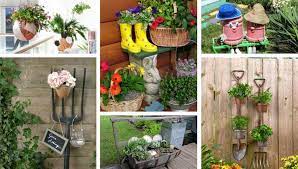 Once you are done, you can decorate your outdoor wedding by hanging your creations along the aisle or around the reception area by hanging the. Making Unusual Diy Garden Decoration Yourself 40 Upcycling Garden Ideas My Desired Home