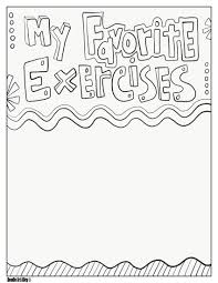 Its very important to help your kids in coloring at the begining. Exercise Coloring Sheets For Children Sports Preschoolers Kids Summer Free Dialogueeurope
