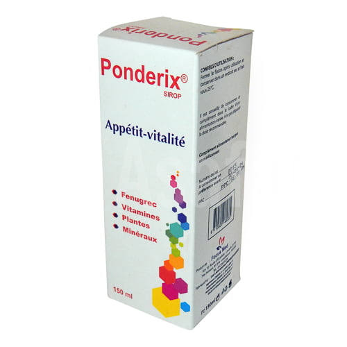 PONDERIX SOLUTION BUVABLE 150ML