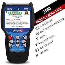 Innova 3160 Diagnostic Scan Tool With Abs Srs And Live Data For Obd2 Vehicles