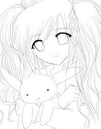 Beautiful anime characters for you to color. Cute Anime Characters Coloring Pages Novocom Top