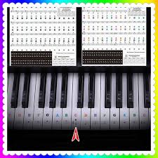 Wenn die etiketten nicht mehr benötigt werden, können sie sie entfernen. Bunte Musik Tastatur Klavier Aufkleber Fur 49 54 61oder 88 Key Klavier Abnehmbar Gunstig Im Onlineshop Von Joom Kaufen