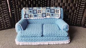 A cat bed unlike any other. 01 Kitty Couch Tutorials Minimal Sewing Crochet Series Teaser Youtube
