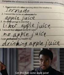 Love Apple Juice Meme By Bolt93 Memedroid