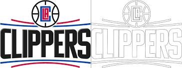 Some logos are clickable and available in large sizes. Los Angeles Clippers Logo With A Sample Coloring Page Free Coloring Pages Coloring1 Com