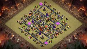 Th10 bases are completely different than th9's, as th10s are they only level where you need to try to stop 2 stars. Base New 2018 Th9 War Base Anti 3 Stars Base War Th9 Terkuat 2018 Anti Lavaloon Clash Of Clans Clashofclans