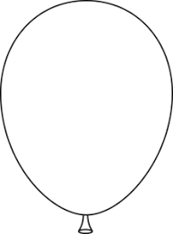 Balloons Images Clip Art Black And White White Balloon Clip Art Balloon Template Free Stencils Black And White Balloons