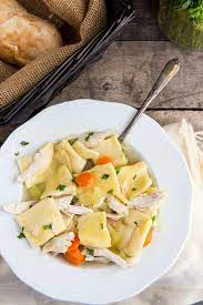 Also known as chicken pot pie soup. Pennsylvania Dutch Chicken Pot Pie