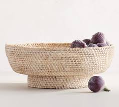 Handmade austrian mahogany nut or fruit bowl by carl auböck, vienna, circa 1955. Bowls Home Living Wicker Decor High Fruit Bowl Hand Woven
