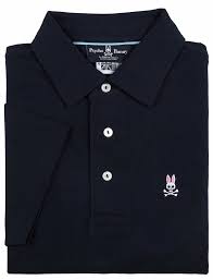 Psycho Bunny Bupleurum Root Bunny Short Sleeves Polo Shirt Ambleside Polo B6k404s7pc