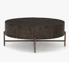 Fargo 40 Round Reclaimed Wood Coffee Table In 2020 Coffee Table Pottery Barn Coffee Table Wood Coffee Table Design