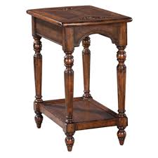 Hekman Villa Valencia Rectangle End Table Antique Side Table Wood End Tables Hekman