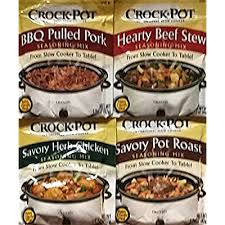 The gravy mix and about 1/2 of each package. Buy Bbq Pulled Pork Hearty Beef Stew Savory Herb Chicken Savory Pot Roast Slow Cooker Seasoning Mix Variety Pack Of 4 1 5 Oz Each Online In Kuwait B076grk13d