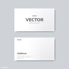 Business Card Design Mockup Vector Free Image By Rawpixel Com Tvzsu Business Card Design Vector Business Card Business Card Design Inspiration