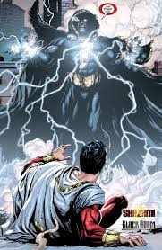 Dc Comics New 52 Shazam Vs Black Adam Shazam Dc Comics Captain Marvel Shazam Dc Comics