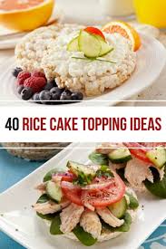 The white cheddar flavor is my favorite, but my husband enjoys the caramel corn flavor, which is also good. 40 Rice Cake Topping Ideas