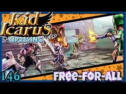 Kid Icarus Uprising Multiplayer Free For All 146 Youtube