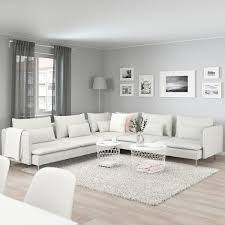 Soderhamn Ecksofa 6 Sitzig Finnsta Weiss Ikea Schweiz