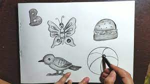 Much like the english alphabet, german has 26 standard letters. Art Villa Pictures A To Z Alphabet Drawing Alphabet B Easy Alphabet Drawing Part 2 Facebook