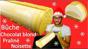 Recette Buche De Noel Praline Noisette Praline Hazelnut Yule Log En S Pralinen