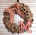 Winter Burlap Wreath Ideas