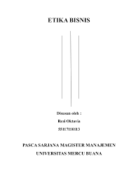 Situs ini memberi akses ke ebook dalam format pdf. Etika Bisnis Pdf