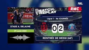 Reims 0 2 Psg Double De Mbappe Rentree De Messi Le Goal Replay Avec Les Commentaires De Rmc