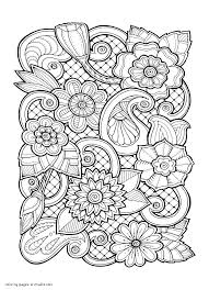 Maybe you would like to learn more about one of these? Adult Coloring Flowers Coloring Pages Printable Com