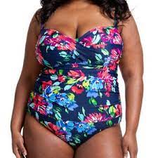 Catalina Women S Plus Size One Piece Swimsuit Walmart Com One Piece One Piece Swimsuit Swimsuits