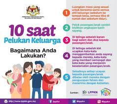 Menyayangi keluarga seperti menyayangi diri sendiri saling menghormati ahli. Polis Johor Jomberingat Beri 10 Saat Pelukan Keluarga Facebook